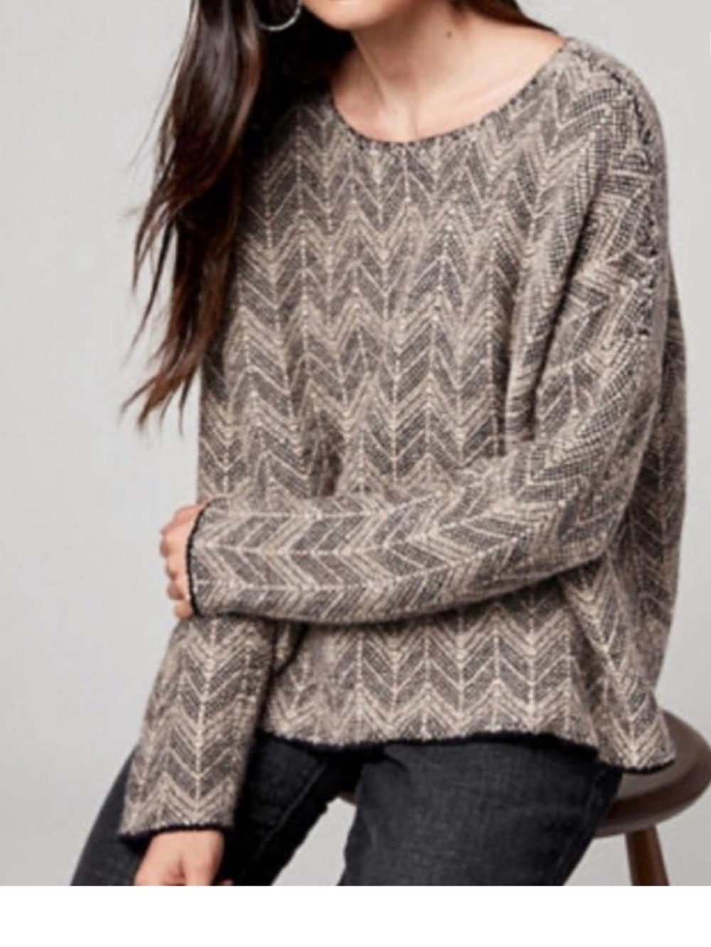 Eileen Fisher Baby Alpaca Sweater - Size Large